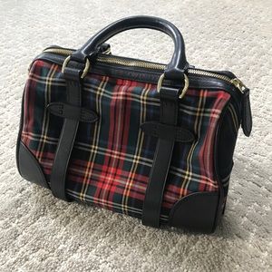 Ralph Lauren plaid handbag